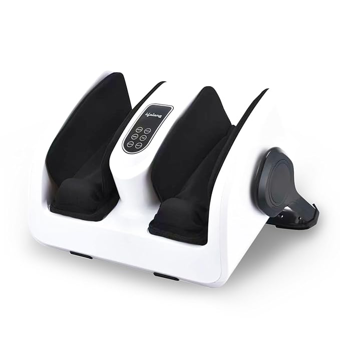 Lifelong LLM873 Foot & Leg Massager with Heat, LCD Speed Control