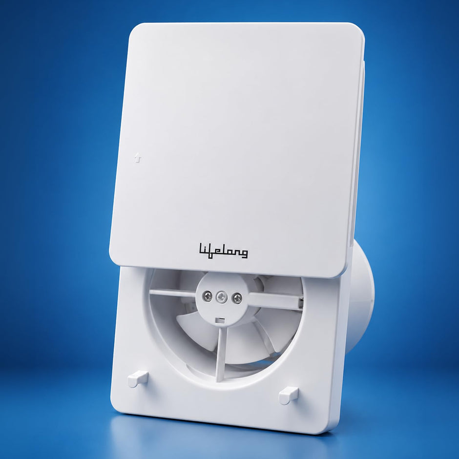 Lifelong Exhaust Fan 150mm (6 Inches) | BLDC Motor | 6W | Low Noise | 2300 RPM