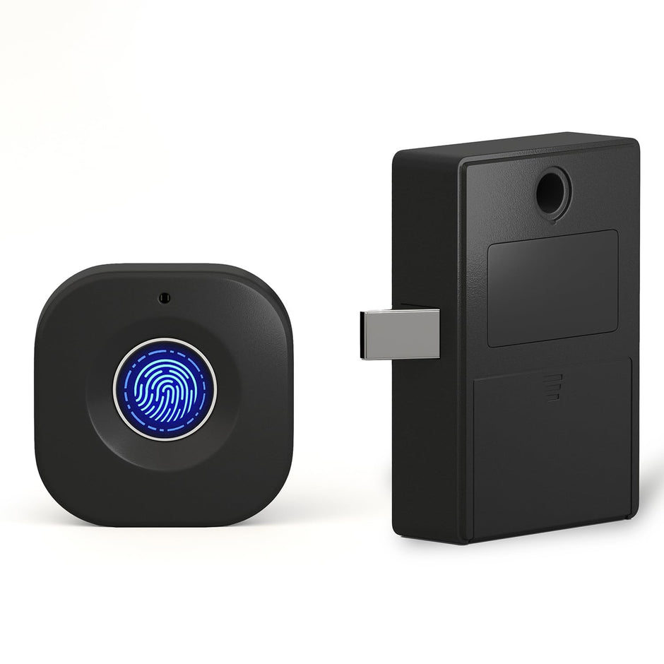 Touch Lock Drawer Biometric Fingerprint Touch Lock for Wardrobe, Drawer and Cabinet ...
