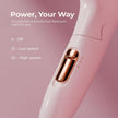 Lifelong 1200W Hair Dryer for Women & Men | Foldable & Compact Blow Dryer | 2 Heat Settings | Travel-Friendly Portable Hair Dryer for Smooth, Frizz-Free Styling (Pink)