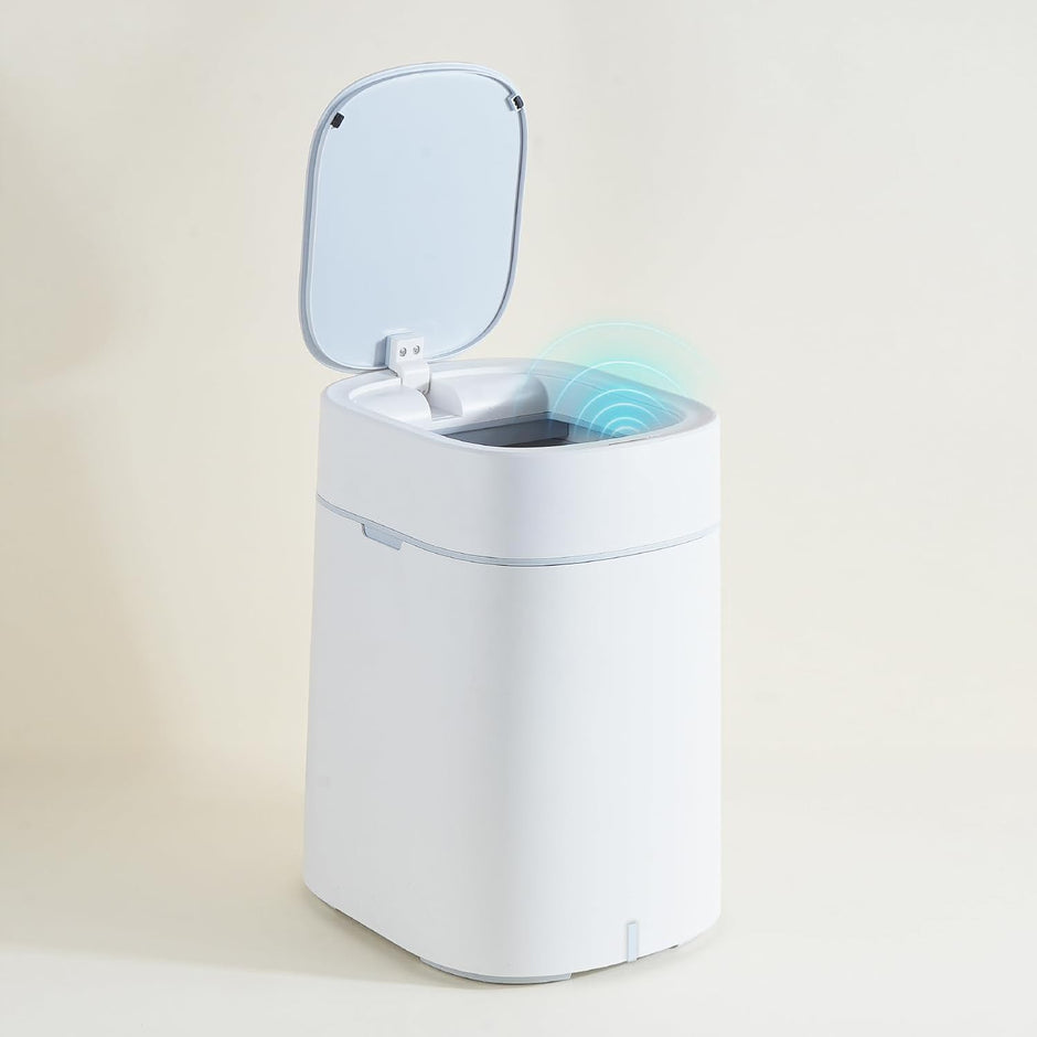 Lifelong Automatic Motion-Sensor Dustbin with Slow Descent & One-Touch Operation