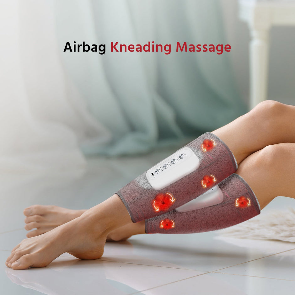 Wireless Air pressure Calf & Arms Massager (Black)