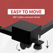 Lifelong Washing Machine Stand - Adjustable Metal Kitchen Trolley with Wheels for Home with 8 Anti Vibration Rubber Grips