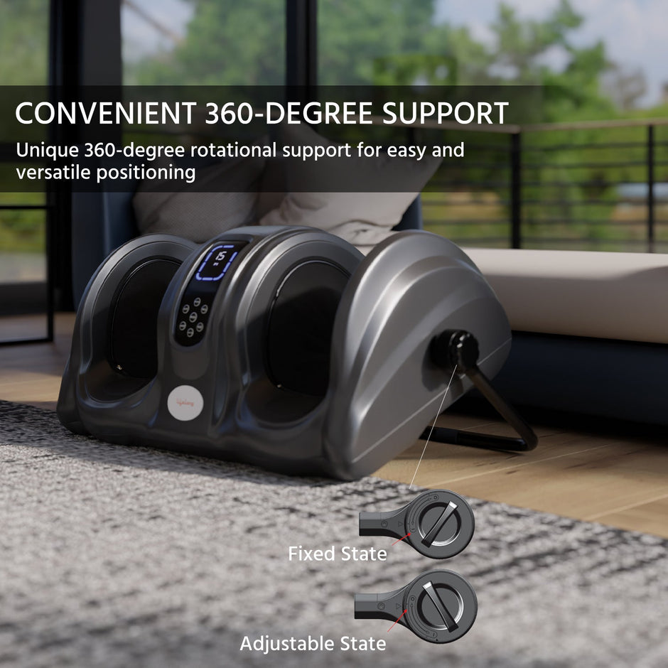 Foot Massager with Shiatsu Kneading & Rolling Function