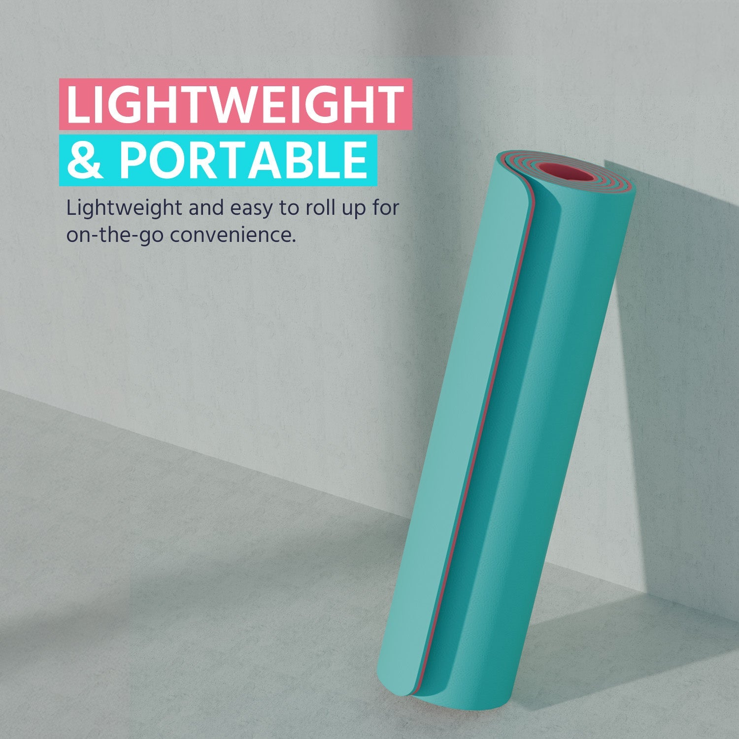 Lifelong Dual Color Yoga mat