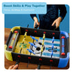 Cuppy 3-in-1 Foosball Table for Kids | Includes Mini Soccer, Ludo & Snakes & Ladders