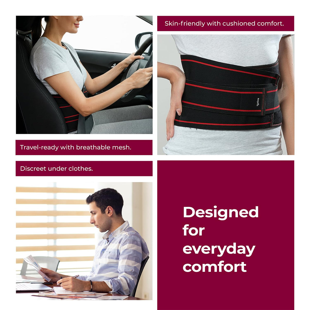 Contoured Lumbar Sacral Belt