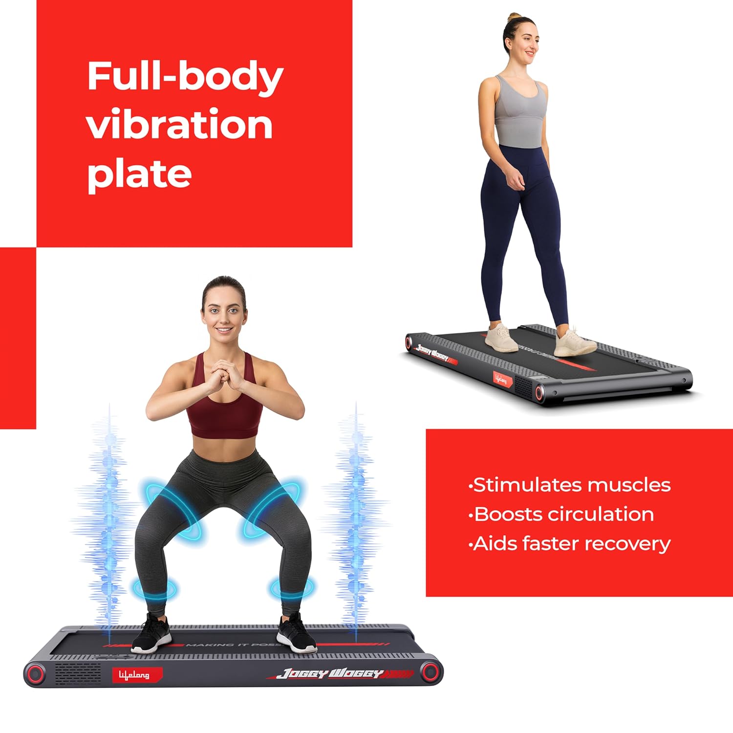 Walking Pad Treadmill with 4 HP Motor