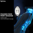 Lifelong Fully Body Foldable Chair Massager with Recliner and Powerful 3D Back, Leg and Foot Rollers for Massage for Home|Massage Chair for Full Body Relaxation at Home ( LLM567)