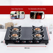 Lifelong LLGS27 4-Burner Gas Stove