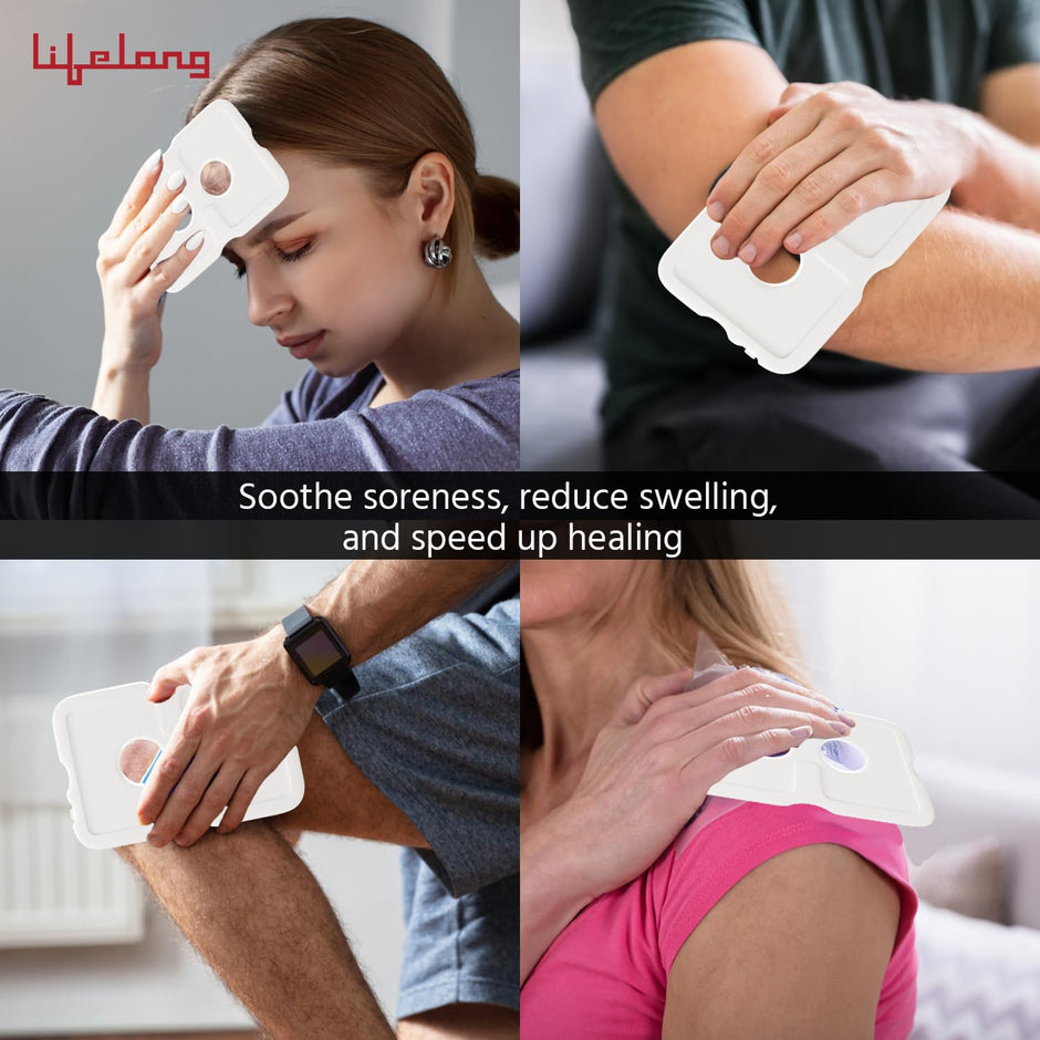 Lifelong Refreezable, Reusable Cooler Ice Pack For Cold Therapy, Picnic Boxes Bag, Ice Cream Delivery Bags, Cold Carrier Delivery,Cold Items Temperature Maintenance, BPA Free Multipurpose Use Pack, Pack Of 3