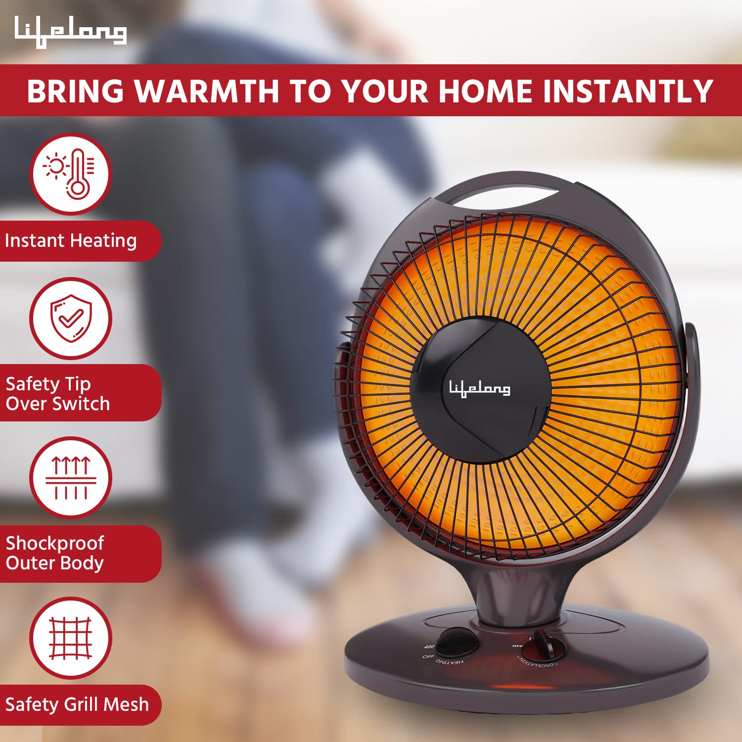 Infinia Sun Heater | Radiant Room Heater