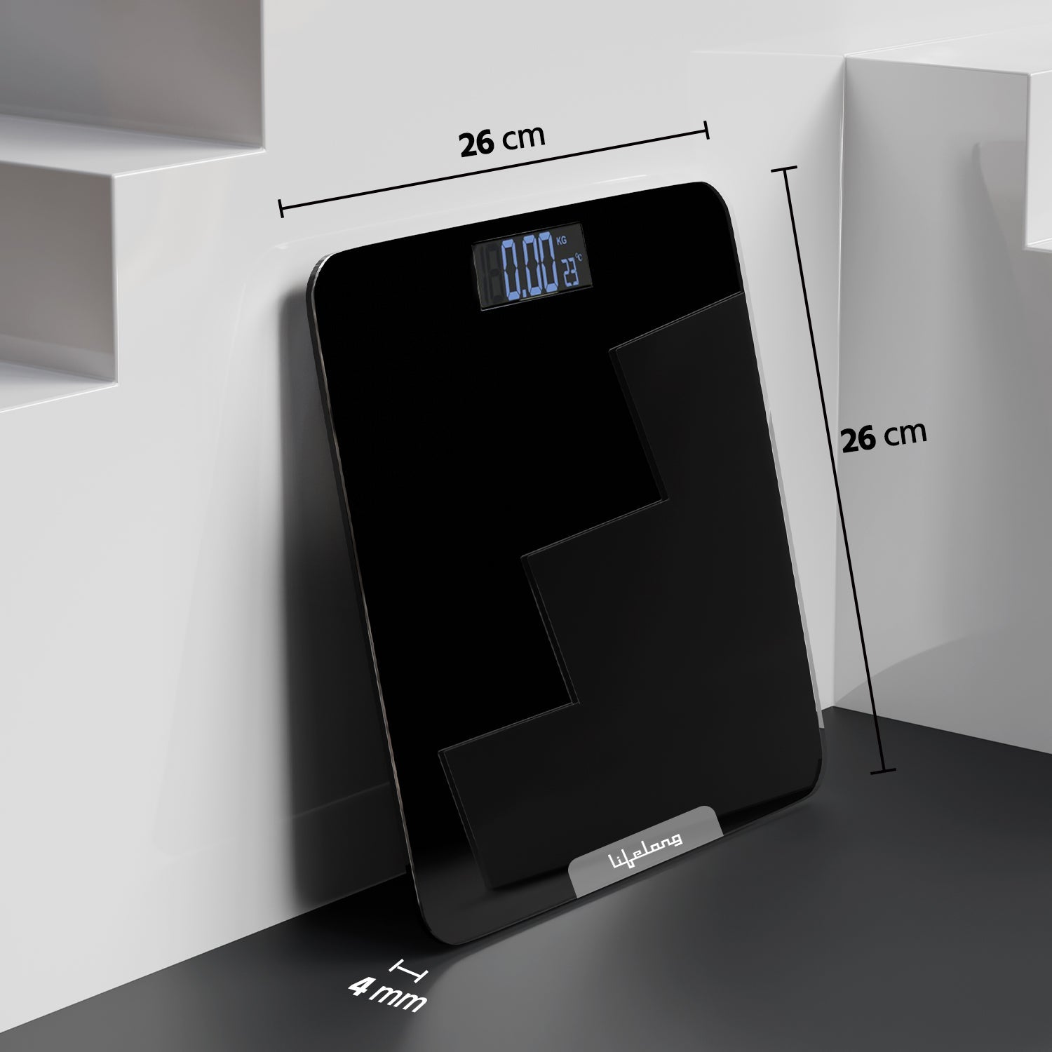 LLWS135_Black Lifelong Weighing scale (Black)