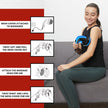 Lifelong LLM576 Full Body Massager – 4 Heads, Copper Motor, Pain Relief