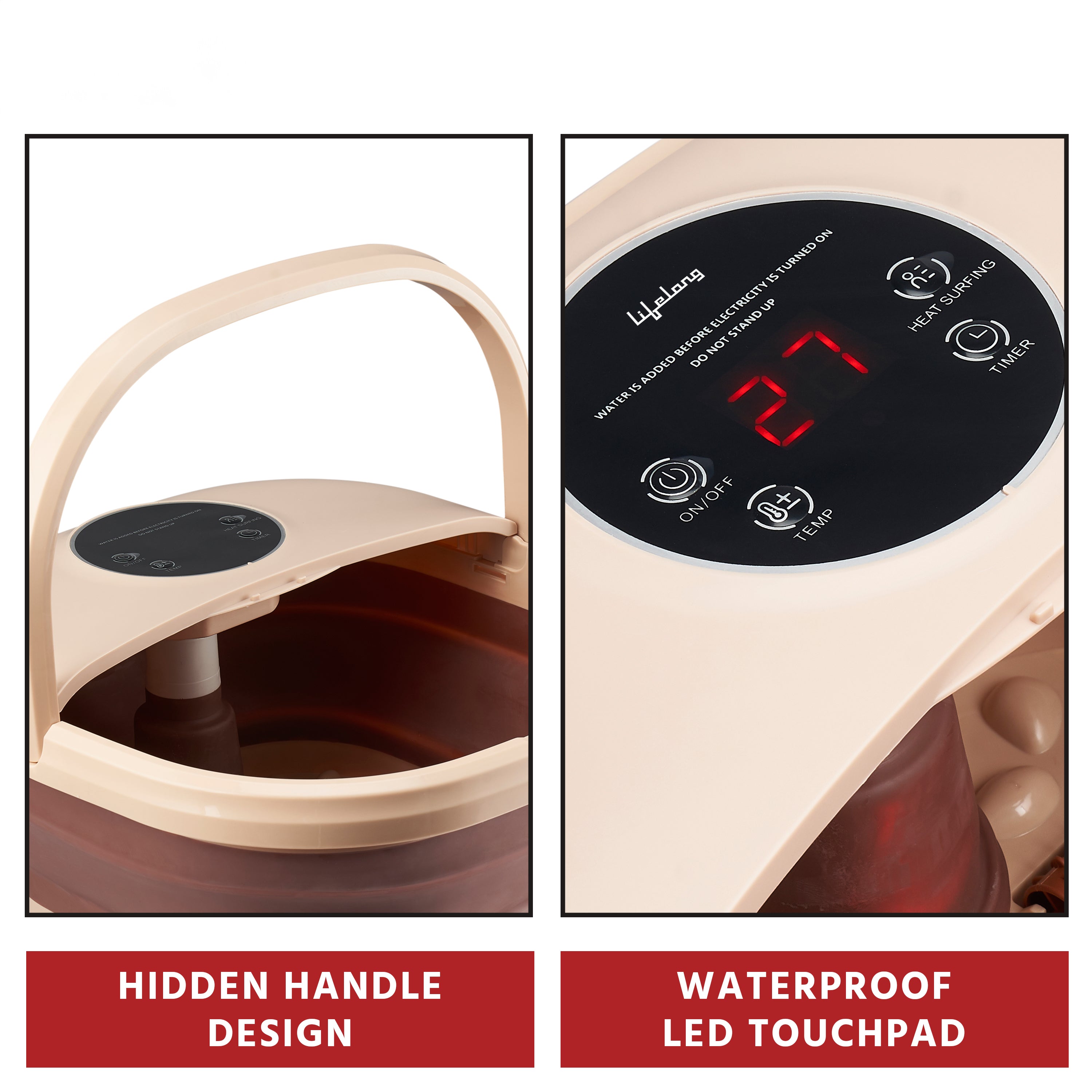 Foldable Electric Foot Spa Massager