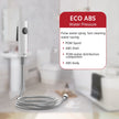 Lifelong LLBAHF12 ABS Health Faucet with SS-304 Grade 1.25 Meter Flexible Hose Pipe and Wall Hook, White (Jet Spray for Toilet), Polished