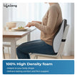 Lifelong Back Support Cushion for Office Chair & Car | Ergonomic Memory Foam Design for Better Posture, Reduced Fatigue, and Comfortable Sitting During Work or Travel