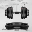 Lifelong Adjustable dumbbells 16kg