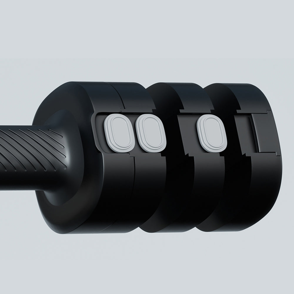 2.5kg Adjustable Dumbbell Set, Black