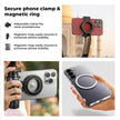 Lifelong Selfie Stick Tripod with Magsafe & Wireless Bluetooth Remote | Lightweight & Portable| Extendable Cell Phone Stand with Phone Clamp & Magnetic Ring | Ideal for iPhone & Android Mobile