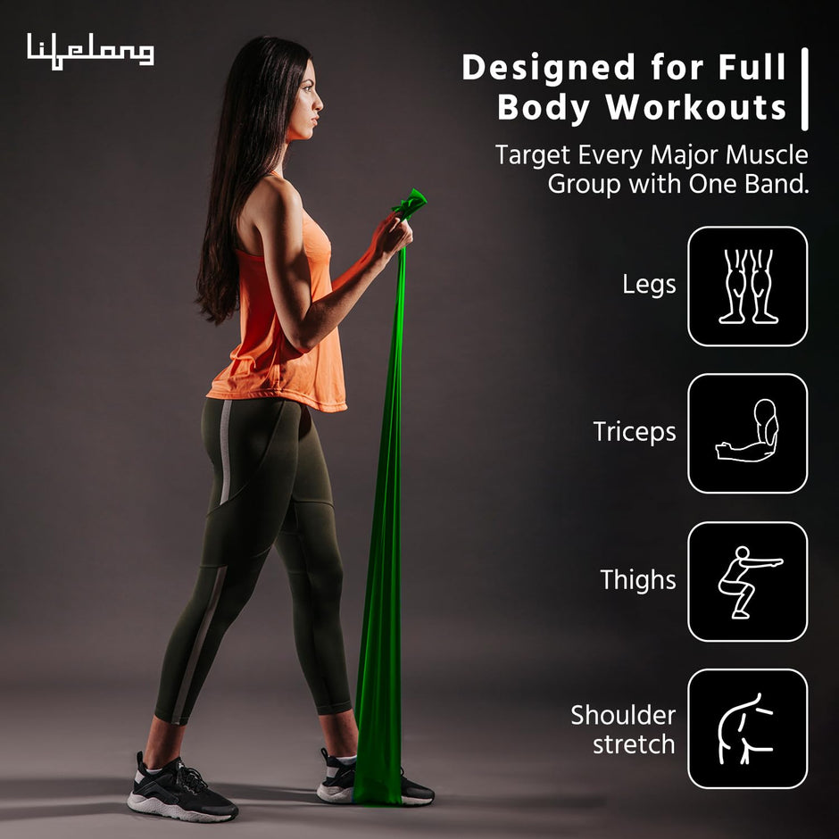 Resistance Bands for Workout for Women Pilate Bands (Heavy)