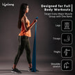 Resistance Bands for Workout for Women Pilate Bands(Extra Heavy)