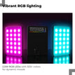 Lifelong Dual RGB Fill Light for Video & Photo Shooting | 2000 mAh Rechargeable Battery & 9 FX Modes | Influencer Selfie & Portable LED Light with Adjustable Clamp | Used for Phone, Laptop, Tablet etc
