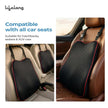 Lifelong Car Lumbar Support Cushion for Back Pain Relief| 100% Memory Foam Ergonomic Posture Pillow for Drive, Sciatica, Lower Back| Adjustable Strap, Breathable Mesh Cover (LLBR11)