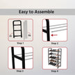 Multipurpose shoe rack 5-tier