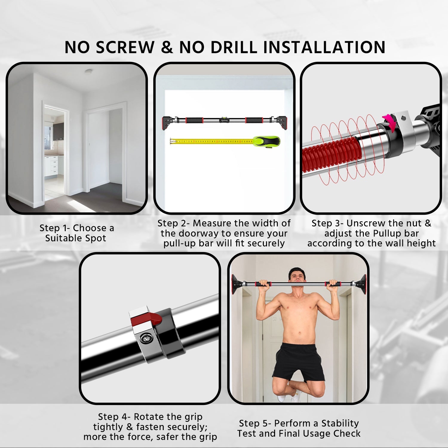 Lifelong Pull Up Bar for Home Workout