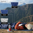 Lifelong +10Ã‚Â°C, Lab tested Rectangle Shape Sleeping Bag Adult for Camping, Hiking, Indoor & Outdoor, Warm Sleeping Bag
