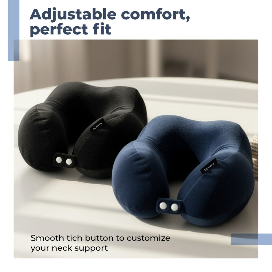 Lifelong Twin Hump Neck Pillow Kit - LLENR18