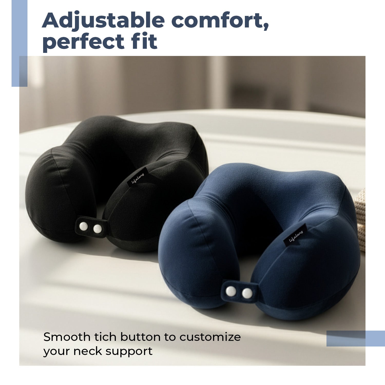 Lifelong Twin Hump Neck Pillow Kit - LLENR18