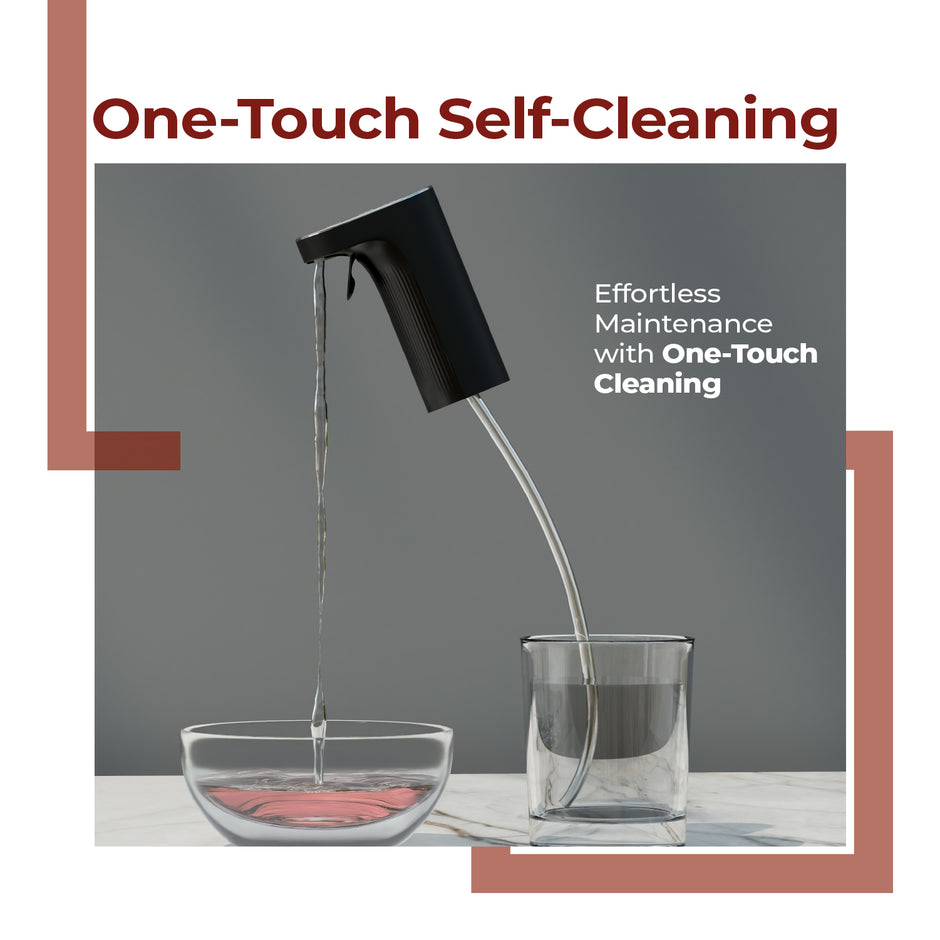Lifelong Rechargeable Drink Dispenser & Aerator | Bar Accessories for Home | Whisky Measures – 1 to 999 mL | For Cocktail, Wine, Whiskey Bottle | Alcohol Dispenser | Easily Measure & Pour (LLELD09)