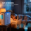 Lifelong Dehumidifier for Bedroom, Home, Wardrobe & Car | Portable Moisture Absorber with Intelligent Touch Control, 24-Hour Timer, 2-Speed Fan, Auto Defrost, Humidity Indicator & 180° Wheels