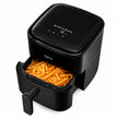 Lifelong 4.2 Litre Digital Air Fryer | Touch Control, 7 Preset Menu, Detachable Handle, Non-Stick Basket, Rapid Air Technology | Oil-Free Cooking for Grilling, Roasting & Baking | Energy Efficient