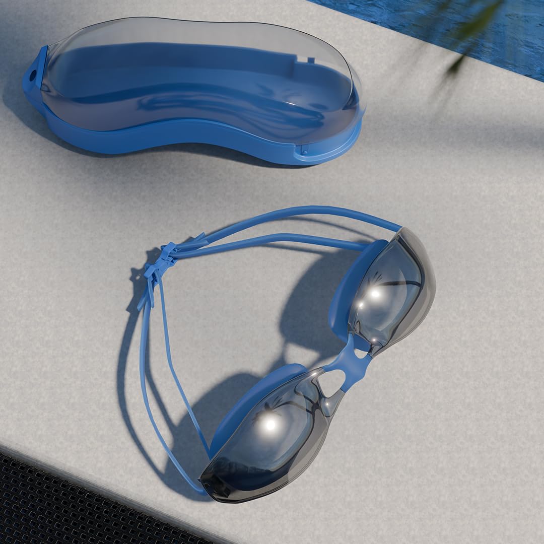 Unisex Anti-Fog Swimming Goggles with UV Protection
