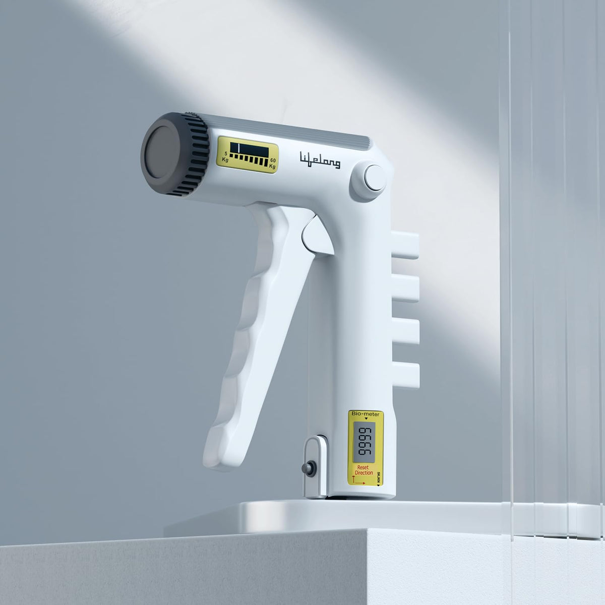 Adjustable 5-60kg Hand Gripper with Counter