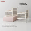 Cuppy 3-in-1 Baby Crib & Bassinet – Portable Bedside Co-Sleeper with Mesh Window