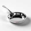 Tri-Ply Stainless Steel Fry Pan – 22 cm, 1.25L (Silver)
