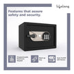 34L Digital Safe Locker – Sturdy Metal Security Box with Electronic Keypad (Multicolor)