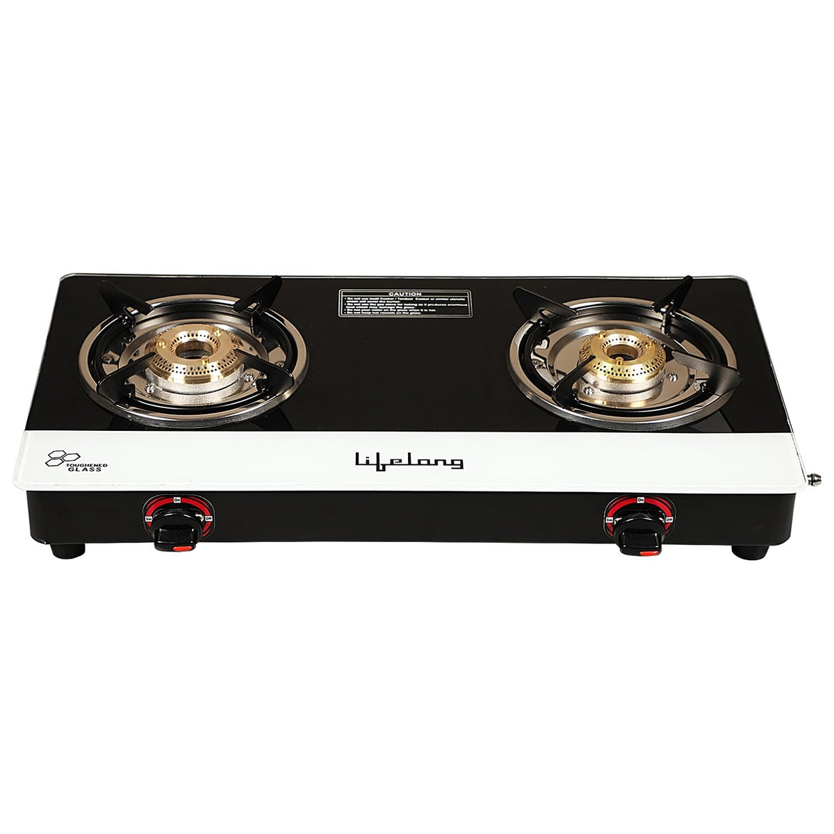 2 Burner Glass Top Gas Stove