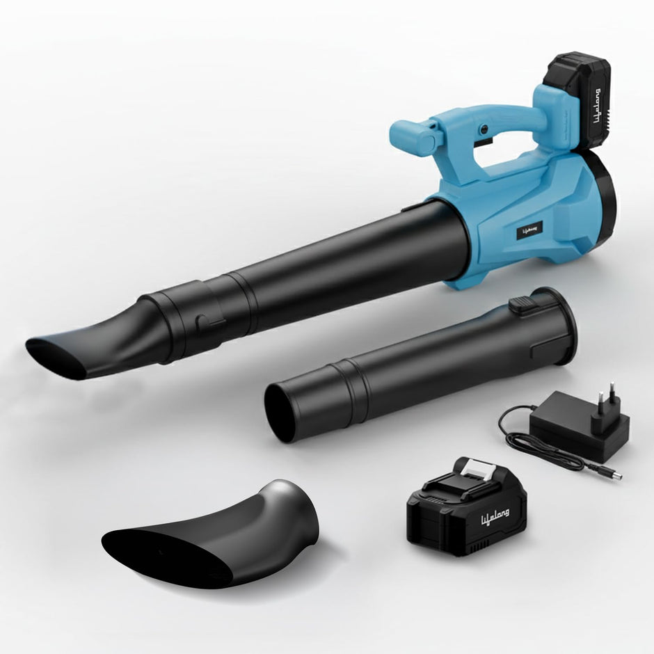 Lifelong Cordless Air Blower Machine 16000 RPM, 6-Speed Control, 4.0Ah Battery