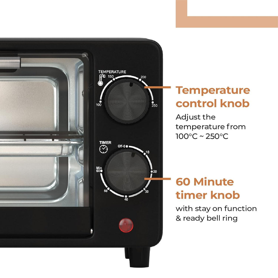 Lifelong OTG 10 Litre - Electric Oven Toaster Griller for Kitchen