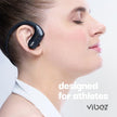 Vibez Ultra Wireless Earphones – 32GB Storage, Noise Cancellation, 15Hrs Playtime (Black)