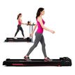 Lifelong Walking Pad for Home |3HP Motor | 2-Level Manual Incline | LED Display & Remote Control | Foldable Treadmill| 110Kg Capacity | 8 Km/h Speed | Gym Equipment for Home Workout