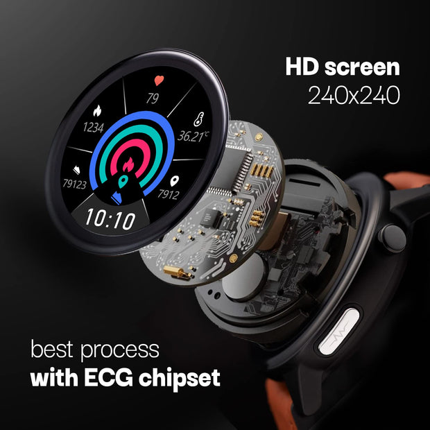 Vibez By Lifelong Xena SmartWatch For Men With Hd Display