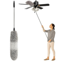 Extendable Microfiber Feather Duster with Bendable Head