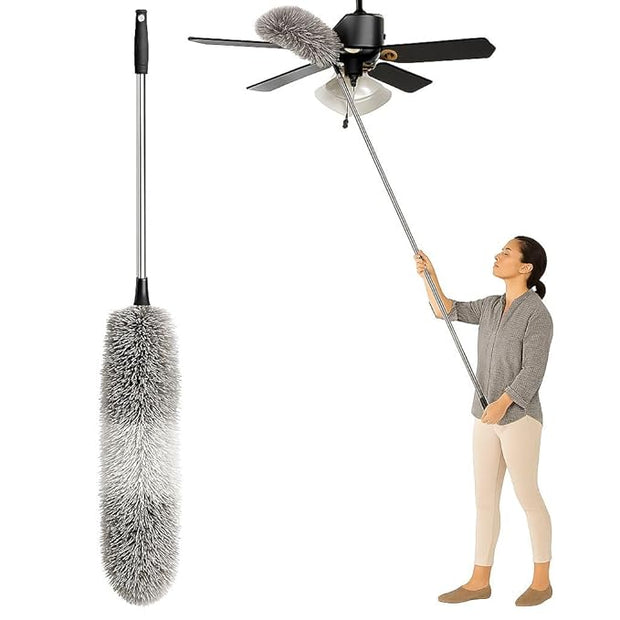 Lifelong Microfiber Feather Duster – Extendable, Washable & Bendable Cleaning Tool