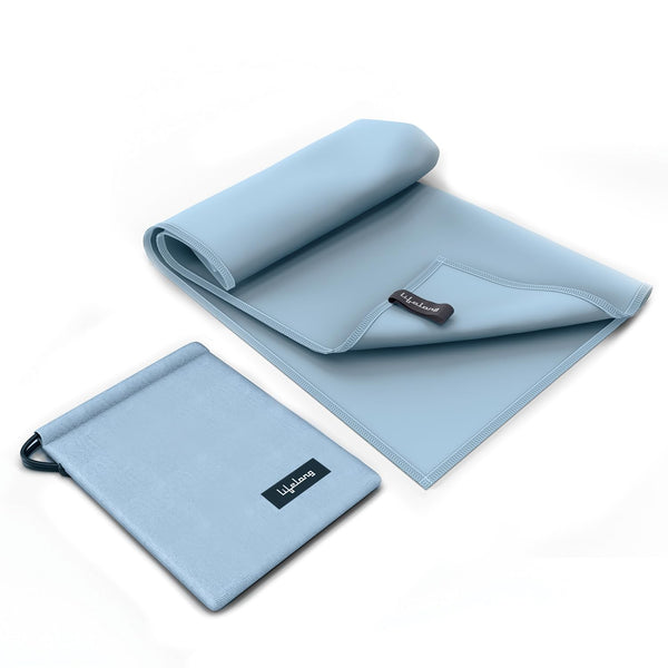 Lifelong Microfiber Towel for Kids |Suede Quick Dry Towel for Bath, Swim, Lightweight, Absorbent Microfiber Towel |Soft & Gentle for Delicate Skin |Ideal for Swim, Travel |Pack of 1 | 120Ã—60 cm (Blue) 120*60 cm Blue